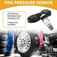 thumbnail image 2 of Sensor de presión de neumáticos Unique Bargains No.99760602120/7PP907275F para Porsche Panamera 10-13 433MHz, 2 of 7