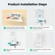 thumbnail image 3 of Soporte de pared para Starlink Mesh Router V2 - Blanco, 3 of 7