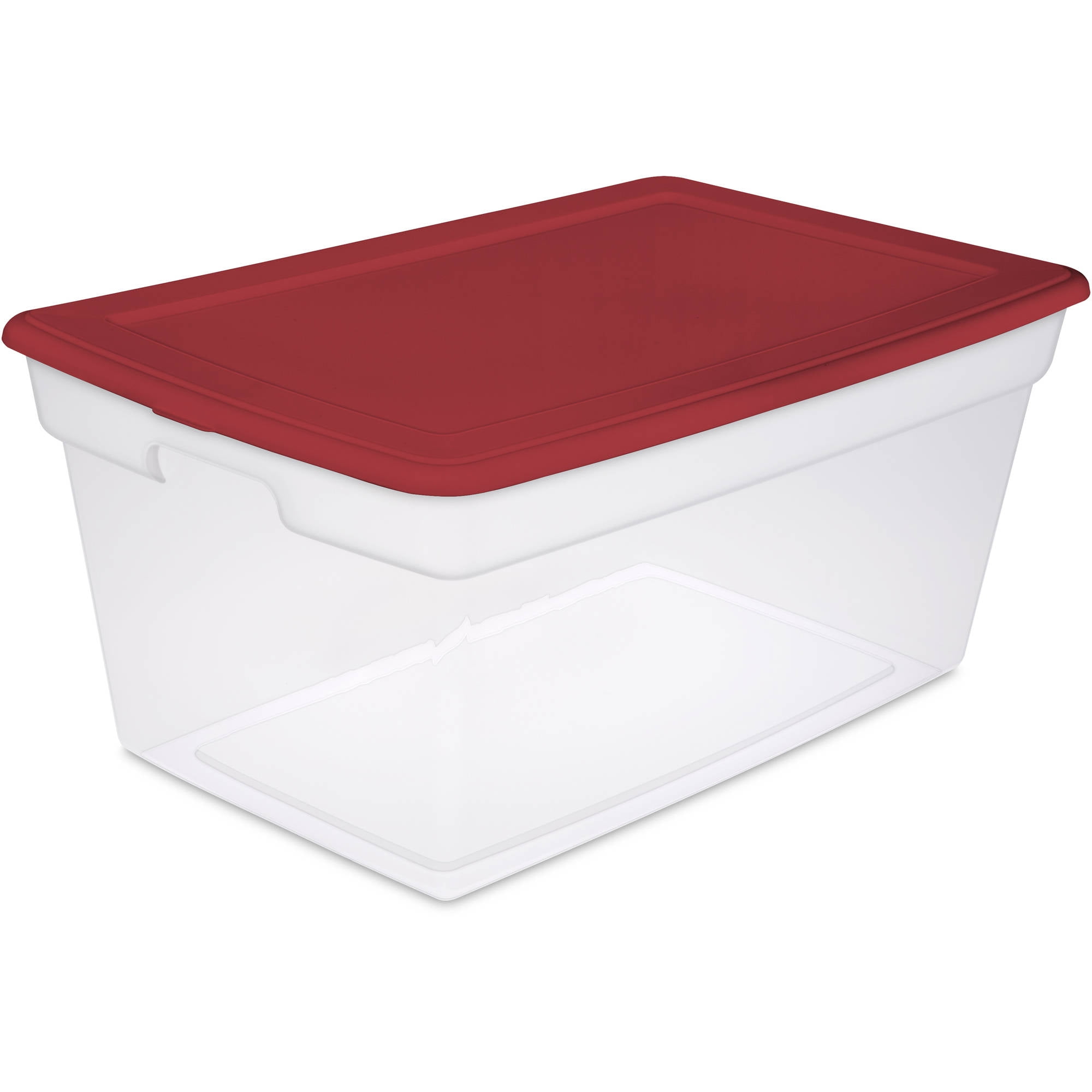 Sterilite 90Quart Storage Box, Infra Red (Available in Case of 4 or