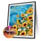 thumbnail image 1 of Cuadros Decorativos Kit de pintura de diamante 5D Whirlpool Girasol Taladro redondo completo Rhinestone DIY Sywqhk Nuevos Originales, 1 of 1