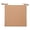 Coffee, variant on Thick Padding Garden Chair Seat Cushion, Outdoor Patio Dining Cushion With Ties, 15x15 Inch Durable Strap Replacement (Green ,40*40CM)