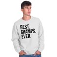 thumbnail image 2 of Best Relative Ever Mens Crewneck Pullover Sweat Shirt Best Gramps Ever Father Day Relative Family, 2 of 2