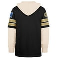 thumbnail image 3 of Men's '47  Black New Orleans Saints Split Zone Cornerback Duo Hoodie, 3 of 3