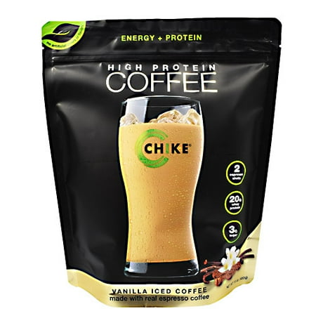 coffee chike iced servings vanilla protein nutrition