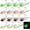 16PCS-3/8OZ, variant on Fishing Jig Head Hook with Willow Blade, 16pcs Swimbaits Weighted Spin Head Jig with Spinner for Bass Fishing 1/4oz 3/8oz 1/2oz