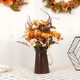 thumbnail image 3 of Maceta de flores artificiales , jarrón de flores decorativo de imitación moderno floral especial para exteriores, para la decoración, 3 of 7