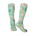 thumbnail image 4 of Balery Elephant And Flowers Fun Novelty Socks Men'S Women'S Crew Socks Funny Crazy Novelty Socks Quirky And Cool Socks, 4 of 9