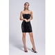 thumbnail image 3 of Vestido Minivestido Bellabarnetten Cady Diamonate para mujer, 3 of 5