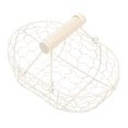 thumbnail image 1 of Cesta De Pan De Alambre De Metal, Cesta De Pan De Alambre De Acero Inoxidable Fácil De Limpiar Para Granja, 1 of 7