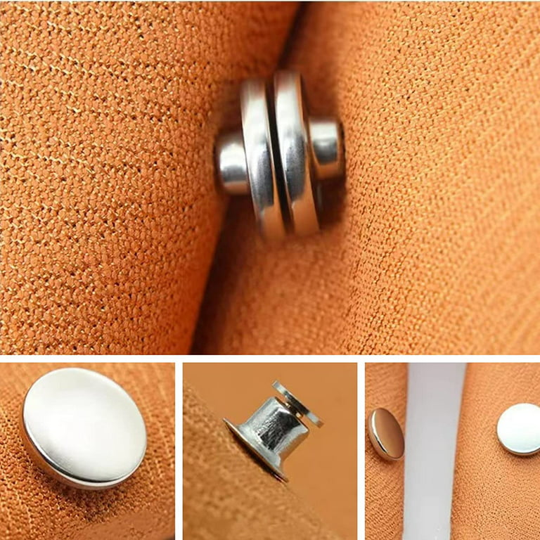 10 Pairs Curtain Magnets Closure With Tack Curtain Weights Magnets Button  Holds
