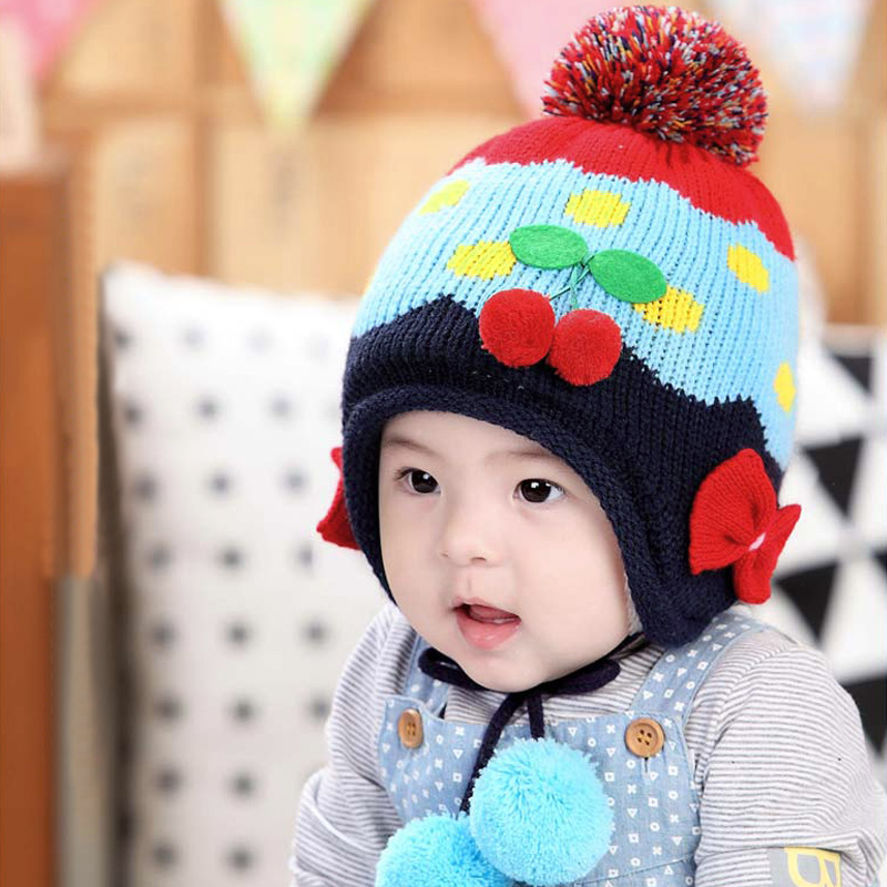 baby kids earflap hat