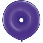 Qualatex Geo Donut Quartz Purple 16 Inch Latex Balloons 25 Count [37696]