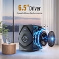 thumbnail image 4 of Bobtot Surround Sound Systems Wireless Rear Satellite Speakers - 800W 6.5inch Subwoofer 5.1/2.1 Channel Home Theater Systems with ARC Optical Bluetooth Input, 4 of 9