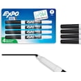 thumbnail image 1 of baomifa-EXPO Low-Odor Dry Erase Markers, Fine Point, Black, 4-Count, 1 of 4