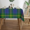 thumbnail image 3 of Rectangle Table Cloth, Scottish Clan Bailey Tartan Plaid Resistant Washable Tablecloth Decorative Table Cover for Dining, Indoor and Outdoor, 3 of 6