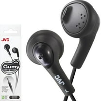 JVC HAF160B Gumy Ear Bud Headphone Black
