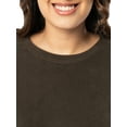 thumbnail image 4 of Fruit of the Loom Women's Stretch Fleece Thermal Top and Bottom Set, Sizes S-4X, 4 of 9