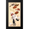 thumbnail image 2 of Kruskamp, Janet 14x24 Black Modern Framed Museum Art Print Titled - A Well Balanced Meal, 2 of 5