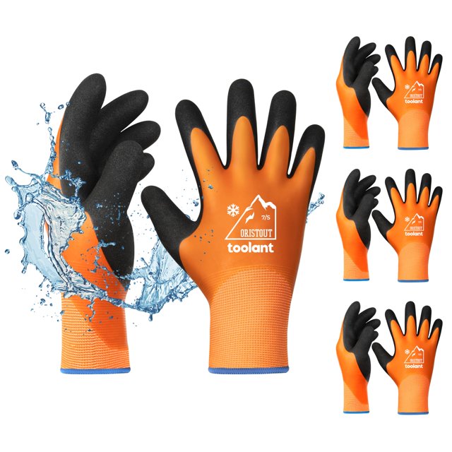 Guantes de trabajo de invierno OristOut impermeables para hombres y mujeres