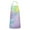 Dreamy Pastel Sky, variant on Rainbow Tie Dye Circular Pattern Apron-Garden Aprons for Women with Pockets-Cotton Linen Waterproof Kitchen Cooking Gardening Aprons Adjustable for Kitchen,Cooking,BBQ and Salon 33x27 Inch