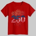 thumbnail image 2 of CAICJ98 250 Years America Anniversary 250th Independence Day Freedom Boys Girls Shirt (Red,11-12 Years), 2 of 5