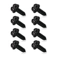 thumbnail image 1 of GFDYREE 8 PCS License Plate Screw Kit, Stainless Steel Weather Proof Bolts Fasteners, Self Tapping Mounting, for Front Rear License Plates & License Plate Frame Covers of Cars, Trucks SUVs (, 1 of 6