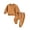 Brown, variant on Edvintorg Outfits for Girls Crewneck Long Sleeve Athletic Pullover Top and Sweatpant with Pocket Girls 2 Piece Sets Size 0-4