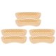 thumbnail image 1 of 1 Set de 3 pares 4D Cojines de talón adhesivo Talón de talón Silicona Tacón de silicona Pads, 1 of 6