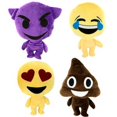 thumbnail image 2 of Emoticon Stuffed Plush Character, 2 of 3