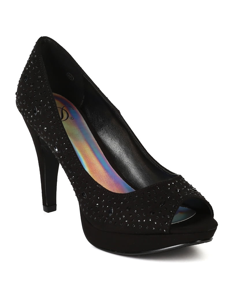 pumps with embellishment