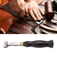 thumbnail image 4 of Steel Edge Creaser, Stable Construction Arc Design Leather Creaser Safe Heatable Stainless Steel  For Leathercraft, 4 of 8