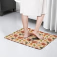 thumbnail image 4 of Cute Hedgehog Floral Pattern Flannel Non Slip Door Rugs,Washable Door Mats Indoor,Decorative Door Mats,Dirt-Resistant and Absorbent Doormat for Entrance,Bedroom,Kitchen,Bathroom,23.5x16in(60x40cm), 4 of 5