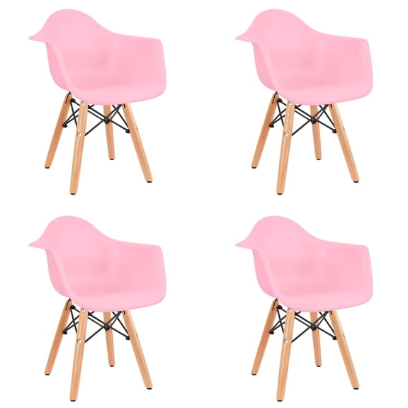 Set de sillas de plástico para niños y niñas – Resistentes, Ergónomicas y Seguras (ROSA)