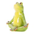 thumbnail image 2 of Resina creativa 3D artesanía Rana estatuils y estatua animales escultura Decoración Oficina escritorio decoración por ordenador regalos para Los 8x6x13CM perfecl Figuras de rana de resina, 2 of 7