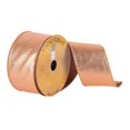 thumbnail image 1 of Vickerman Q180278 2.5 in. x 10 Yards Copper Swirl Dupioni Ribbon, 1 of 1