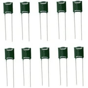 10 Pieces Electronic Capacitors Guitar Tone Capacitors for Telecaster Electric Guitar - Green, 2A333J