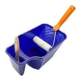 thumbnail image 6 of Shoreew Paint Tray Ergonomic Paint Pot with Handle Mini Plastic Paint Tray Textured Deep Roller Frame for Painting, 6 of 6