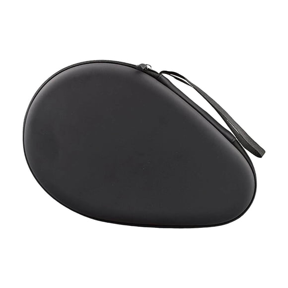 facefd Étui de Raquette de Tennis de Table Multifonction Réutilisable Durable pour l'Entraînement en Plein Air Noir