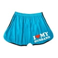 thumbnail image 3 of Pantalones Cortos para Mujeres de Cintura Alta Moda Casual Pantalones Cortos Sueltos Impresos Sexy, Cintura Elástica Cuerpos Pantalones Cortos de las Señoras, Vestir de Verano de Poliéster, 3 of 5