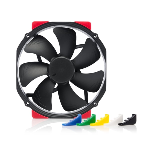 Ventilador Noctua NF-A15 HS-PWM Chromax, negro, SWAP, 140 mm, 12 V, 4 pines