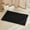 Black-1'8" x 2'6" (Rectangular), variant on Black Long Bathroom Rug Waffle Runner Non Slip Washable Super Absorbent Quick Dry Boho Farmhouse Bath Decor 72"x24"