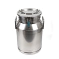 thumbnail image 5 of Fichiouy 30L Stainless Steel Can Milk Wine Pail Bucket Tote Jug Canister with Sealed Lid Silver, 5 of 9