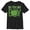 Black, variant on Boy's Marvel Hulk Smashing Birthday  Graphic Tee Black X Large