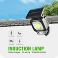 thumbnail image 4 of Xihbxyly Luces Solares para Exteriores, Sensor de Movimiento con 3 Modos, Luces de Seguridad Impermeables Ip65, Ecológicas, Amplia Cobertura para Patio, Jardín, Fácil Instalación, Tamaño 16,2 X 9,3 C, 4 of 7