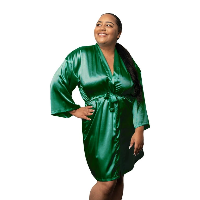 green emerald velvet dress Emerald Savannah Short Kimono – KLEED LOUNGEWEAR