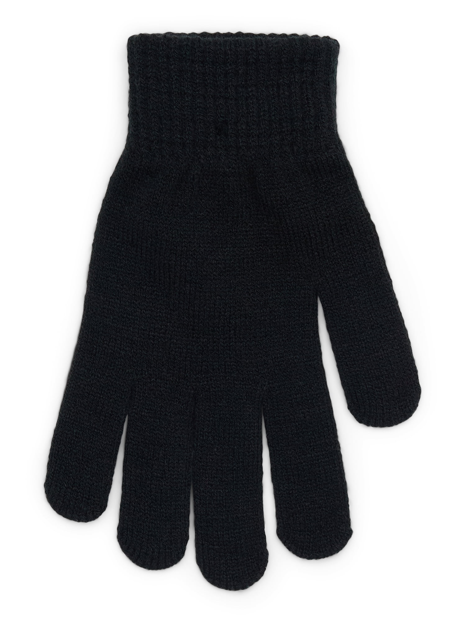 No Boundaries Knit Gloves, 2-Pack, Women's, One Size, Iced Pear