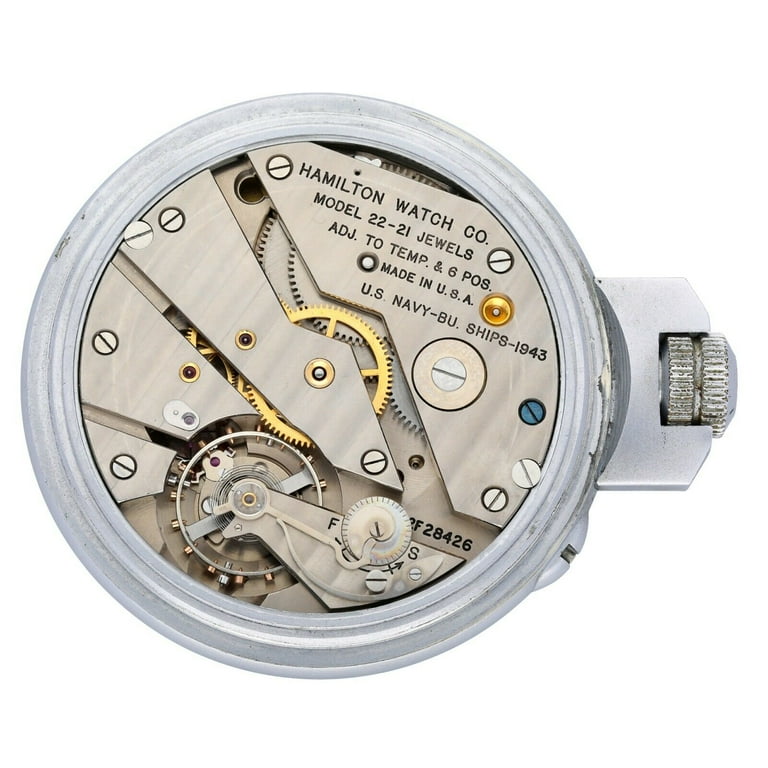 Hamilton Lancaster.PA.,U.S.A Model 22 Base Metal 21 Jewel