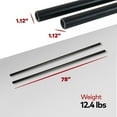 thumbnail image 2 of Yakima; Yakima Produits 8000411 Barre Transversale de Support de Toit Composant Rond pour Support de Toit Longueur 78 Pouces; Rond; Noir; Ensemble de 2, 2 of 7