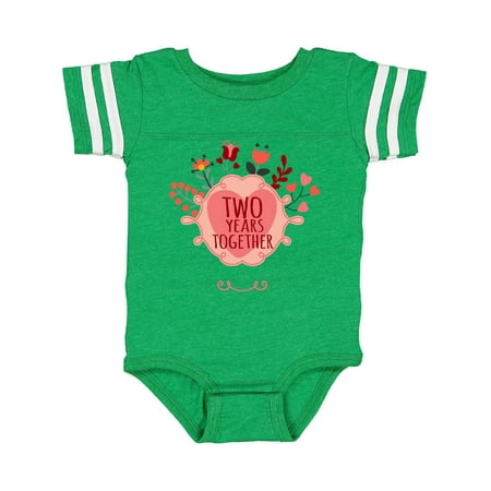 

Inktastic Gift for 2nd Anniversary Gift Baby Boy or Baby Girl Bodysuit