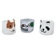 thumbnail image 5 of Cesta para plantas de animales Ticfox Maceta artesanal Forma de perro perezoso y panda, 5 of 14